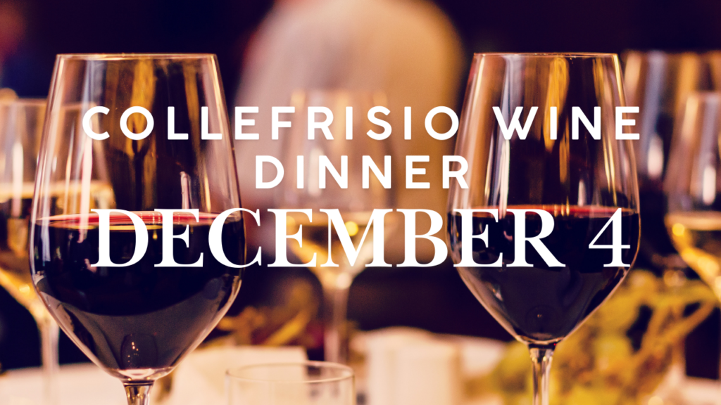 Collefrisio Wine Dinner at Arts & Central